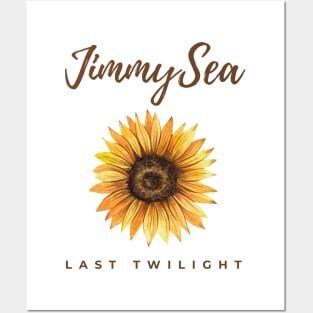 JimmySea Last Twilight Sunflower Vice Versa Posters and Art